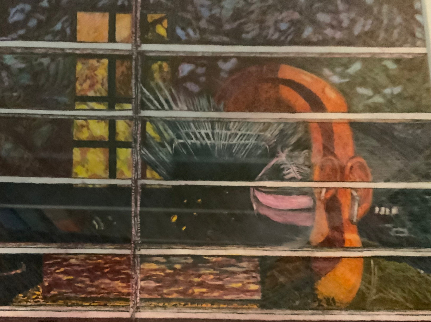 "idPhone" - Reflective Mixed Media Exploration