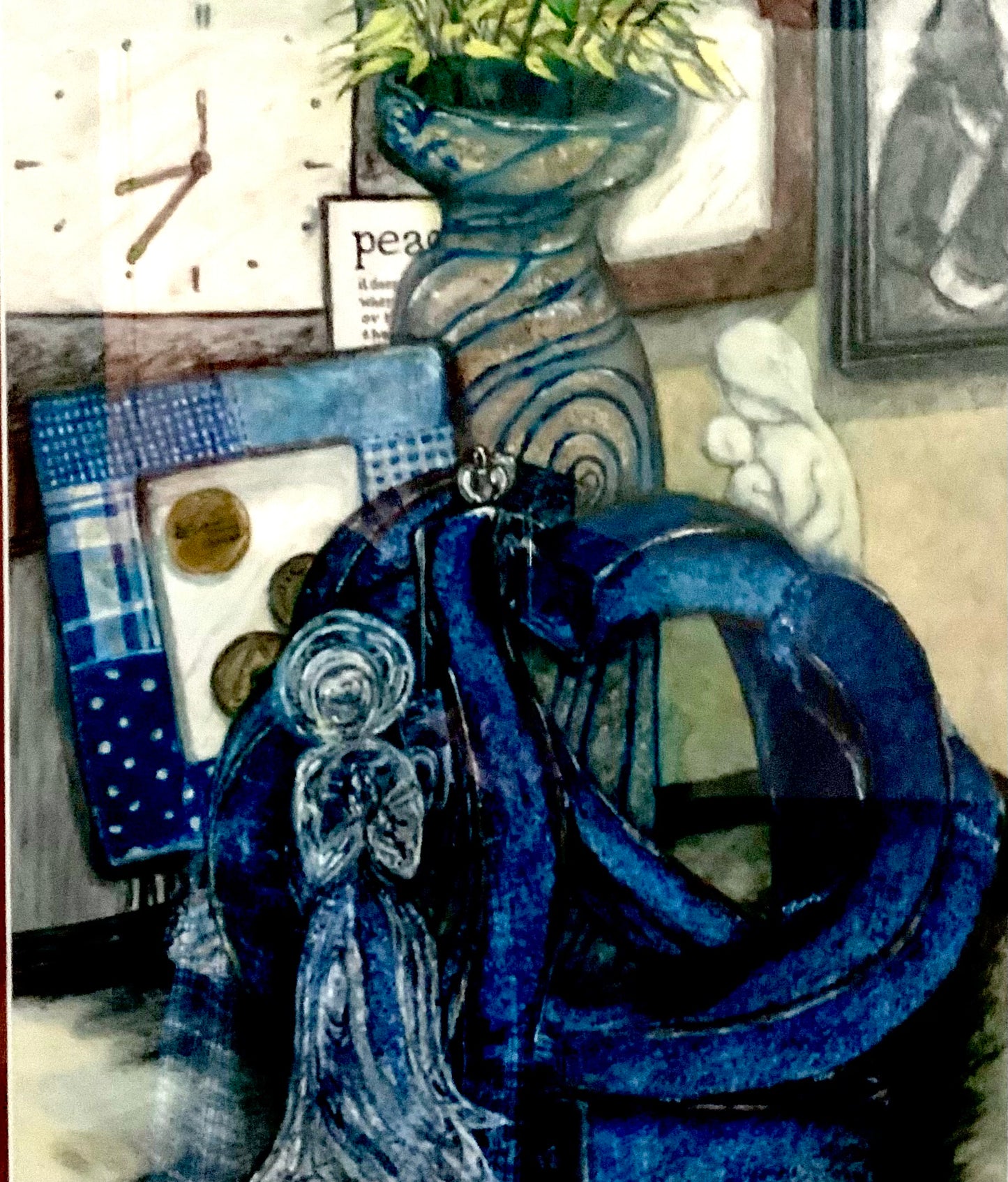 **"Echoes of Her" - Emotional Still Life Illustration**