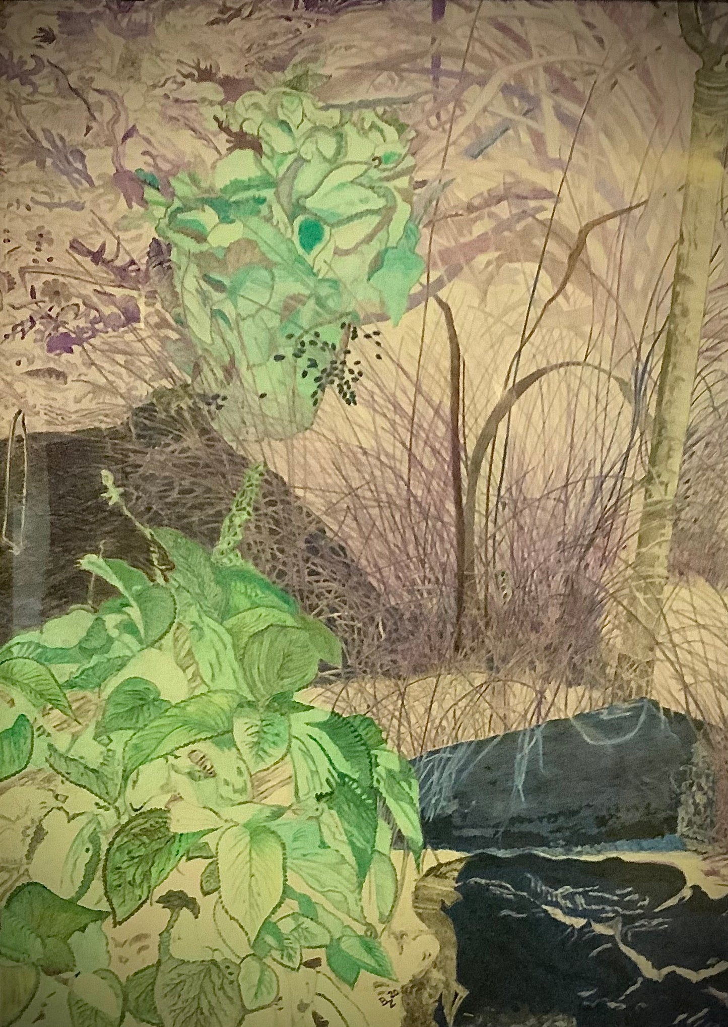 "Whispers of the Garden" - Surreal Exploration of Nature's Serenity