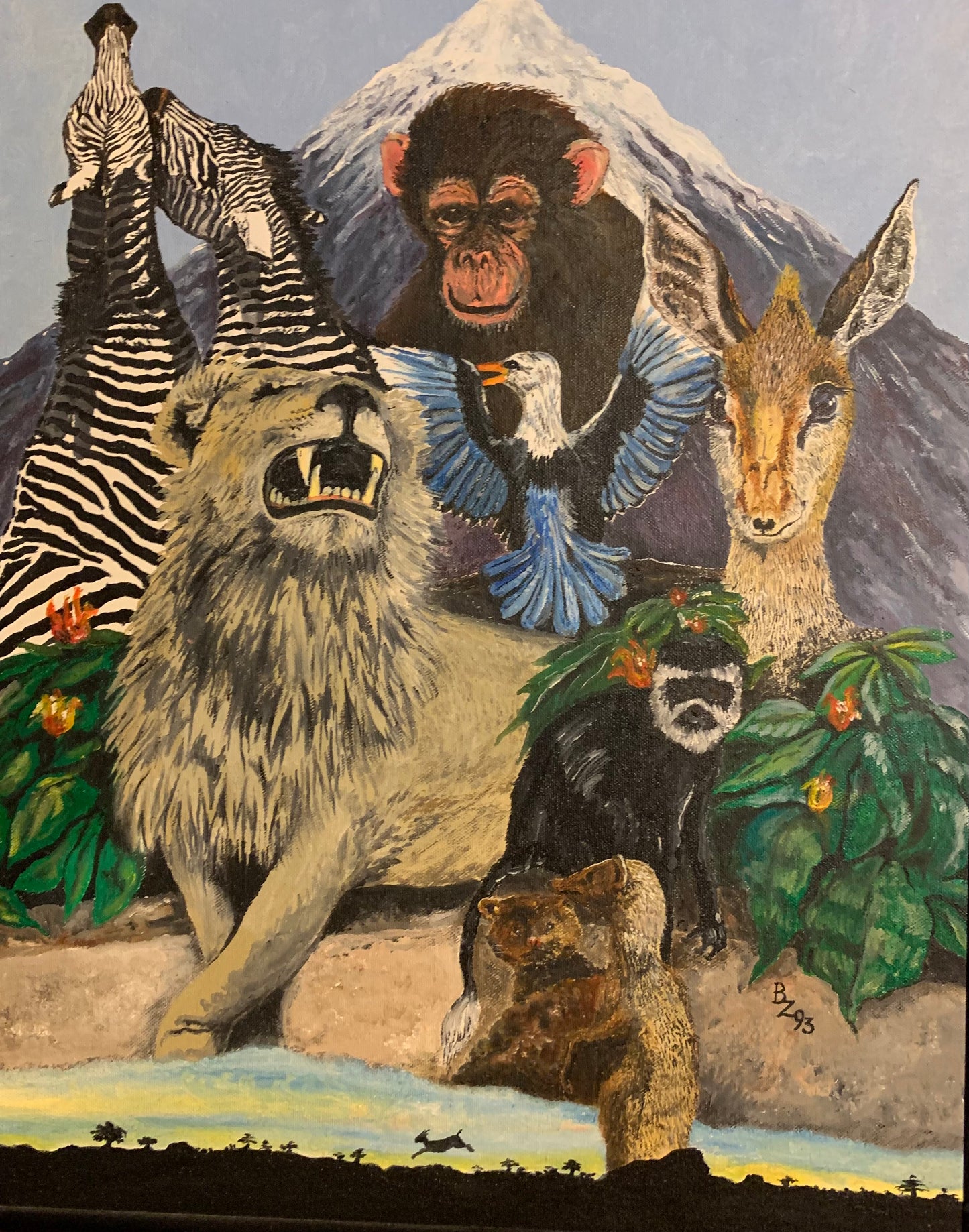 **"Wild Wonders" - Inspiring Animal Kingdom Illustration**